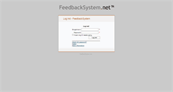 Desktop Screenshot of feedbacksystem.net